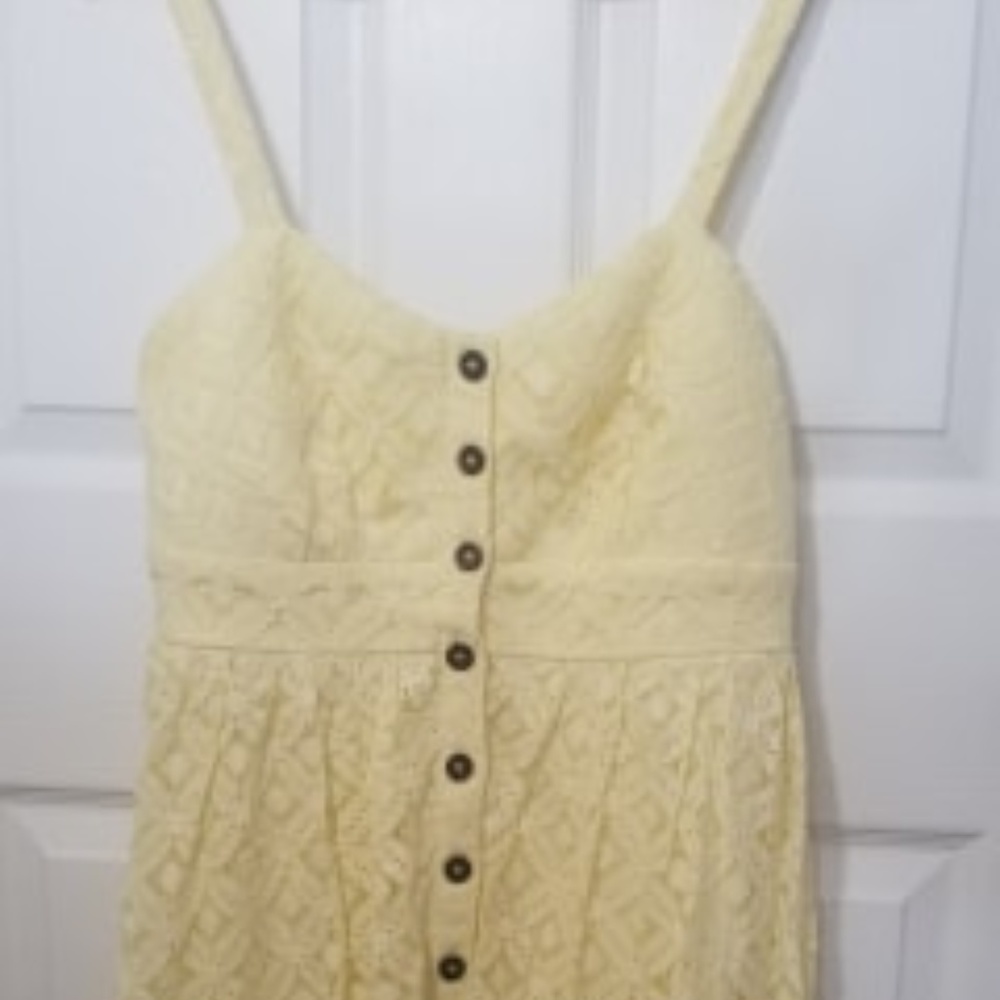 light yellow sundress